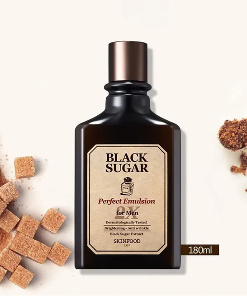 SKINFOOD Black Sugar Perfect Emulsion 2X For Men 180ml