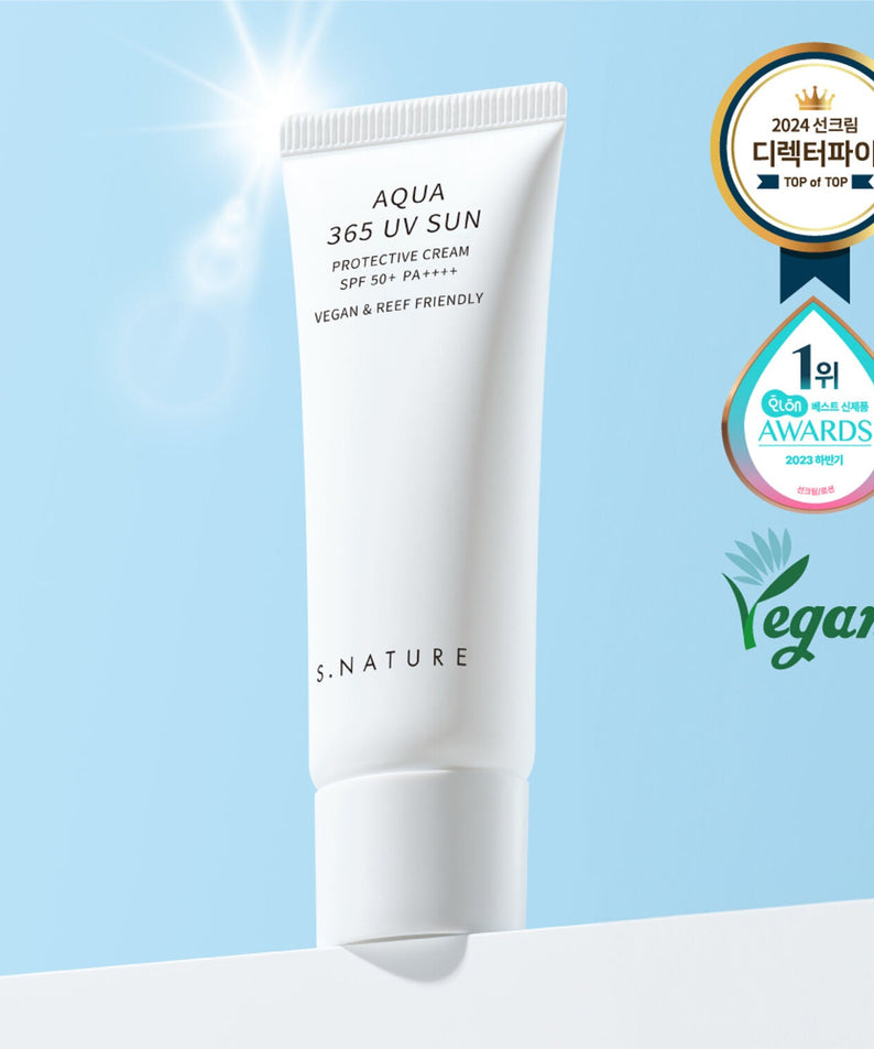 S.NATURE Aqua 365 UV Sun Protective Cream 40ml SPF 50+ / PA++++