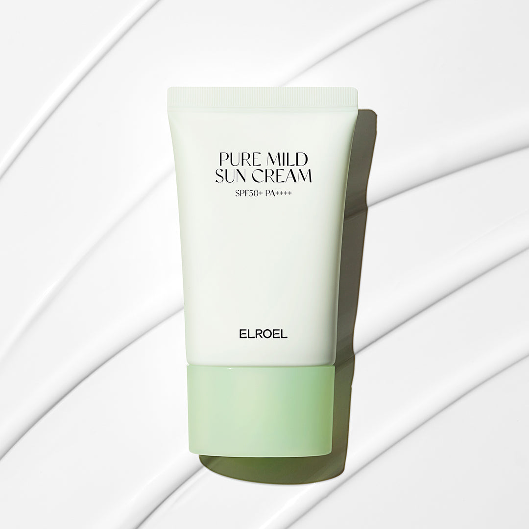 ELROEL Pure Mild Sun Cream & No Sebum Big Sun Stick Set - coffret solaire coréen