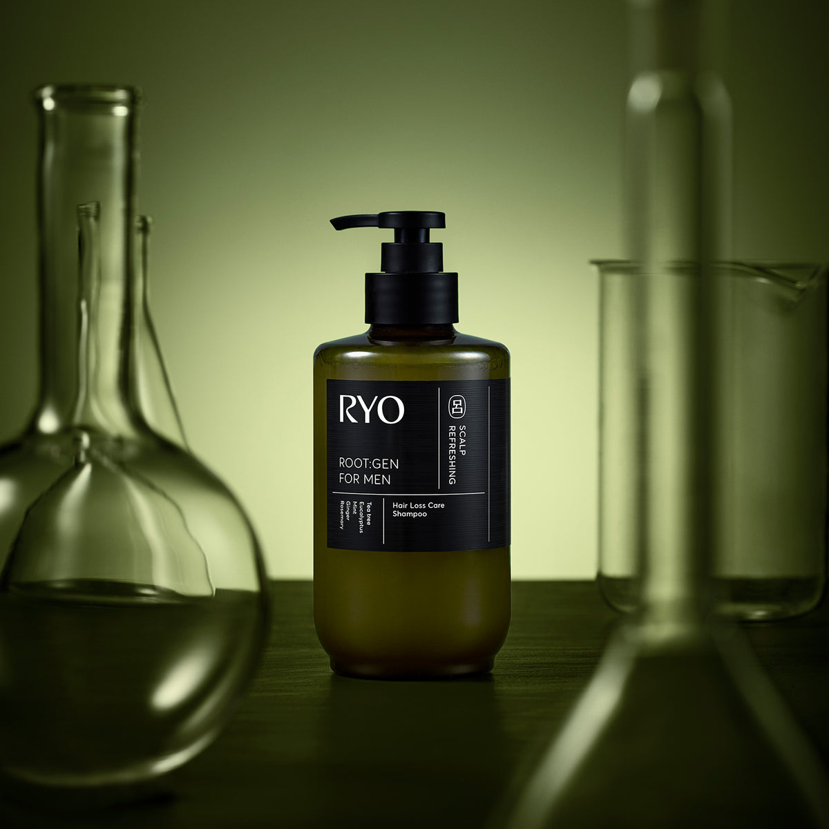 RYO Root:Gen Men's Hair Loss Care Shampoo - shampoing coréen