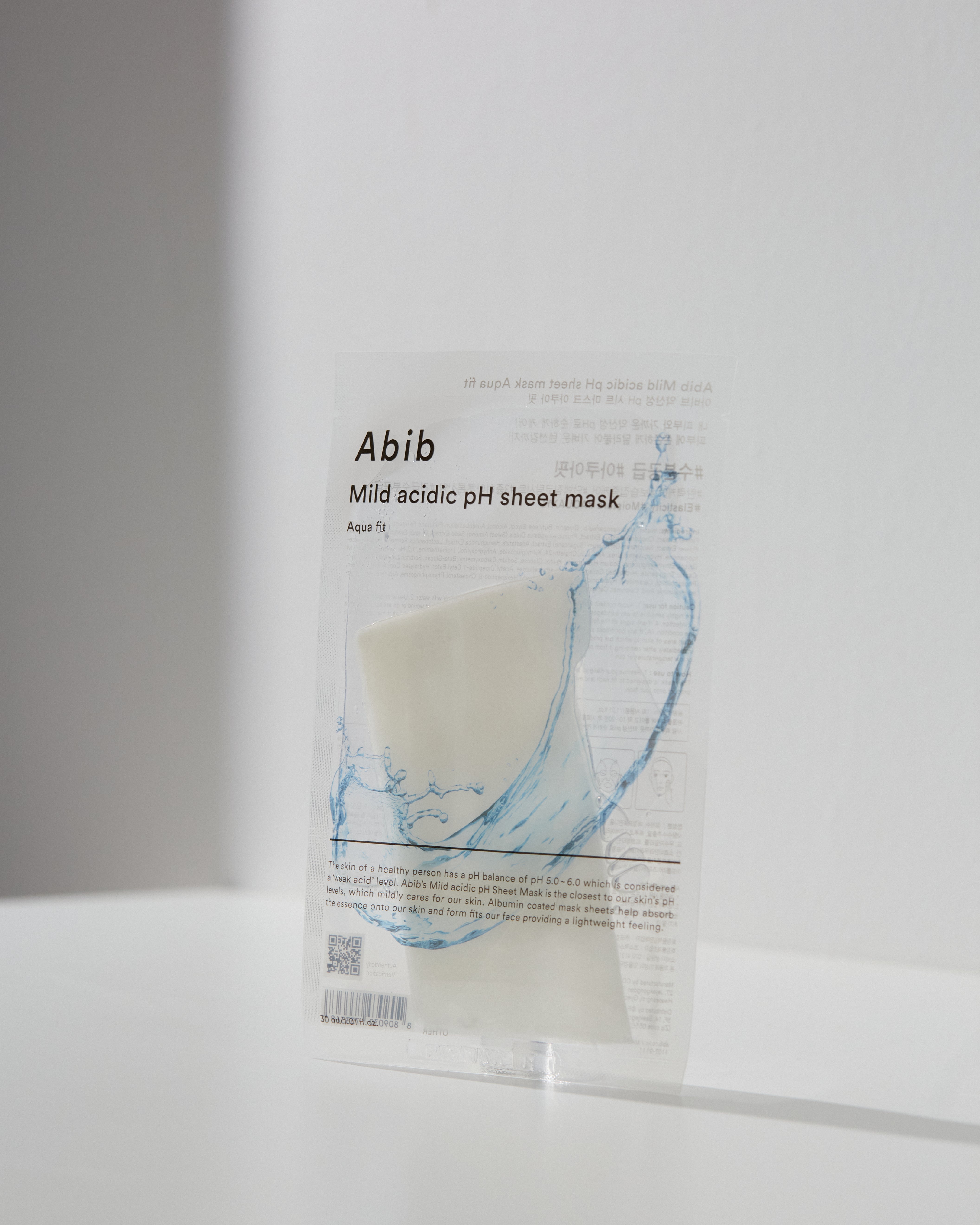 ABIB Mild Acidic pH Sheet Mask Aqua Fit
