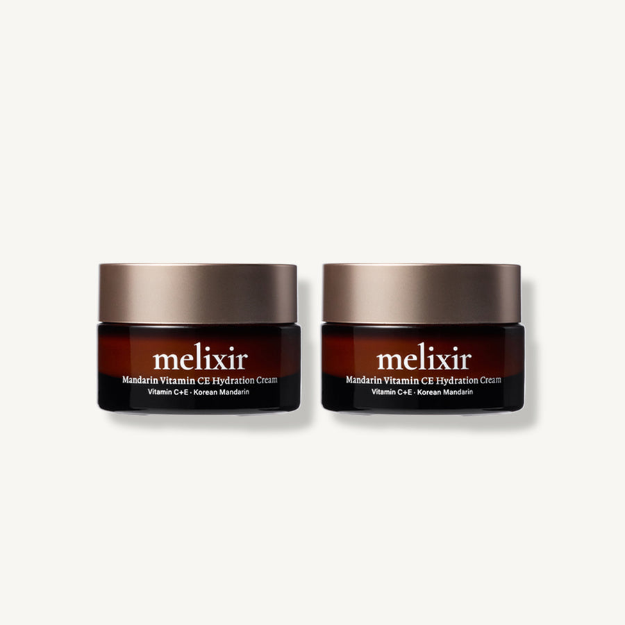 MELIXIR Mandarin Vitamin CE Hydration Cream 30ml Duo