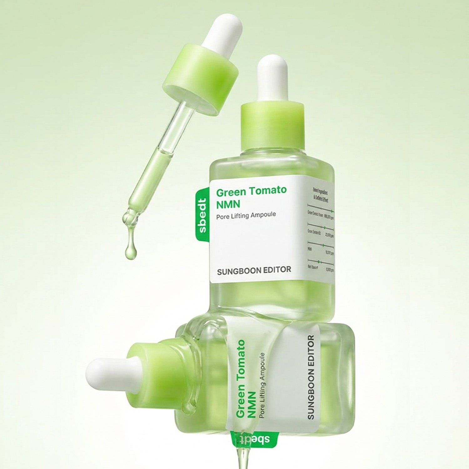 SUNGBOON EDITOR Green Tomato Pore Ampoule concentrée 75ml