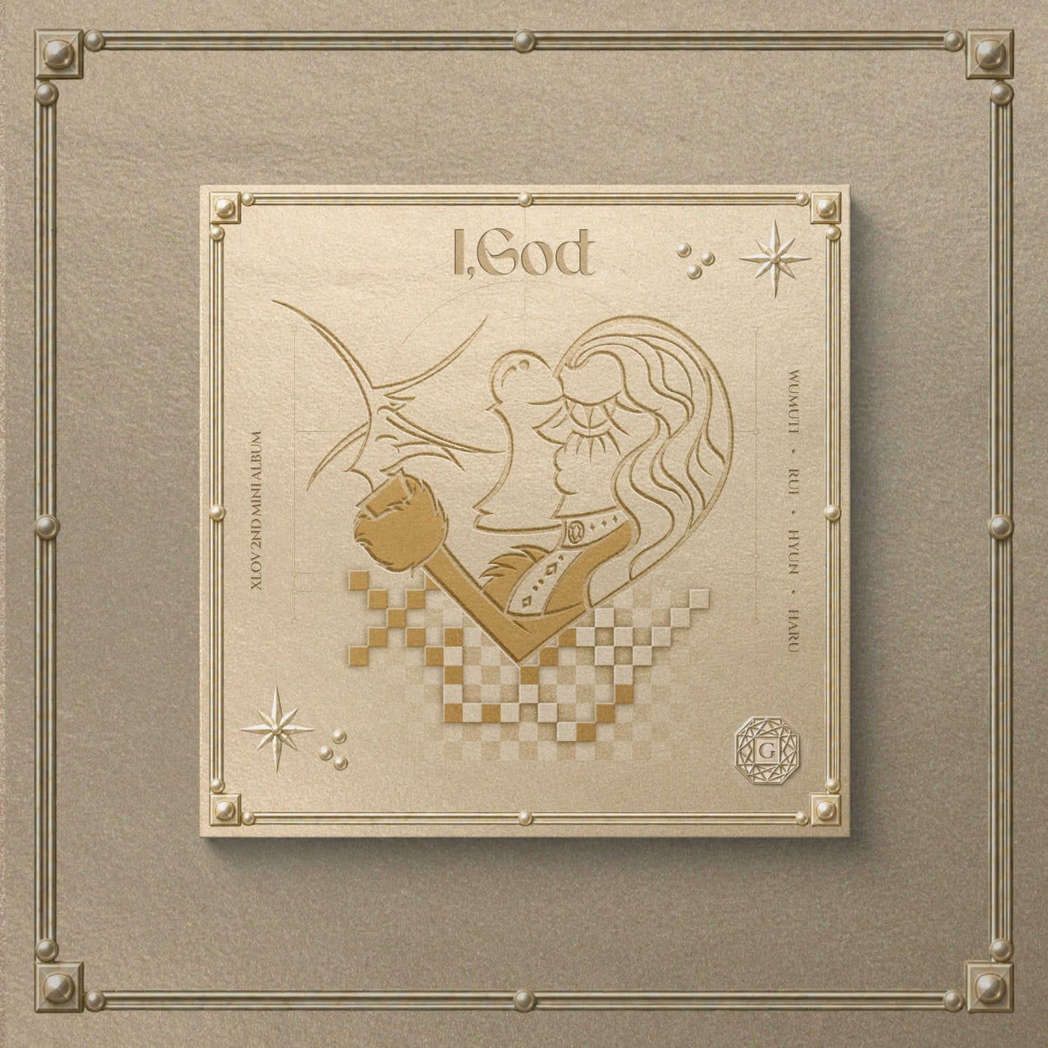 XLOV - 2ND MINI ALBUM [I,God] (G VER.) - Album Kpop Ma Petite Corée