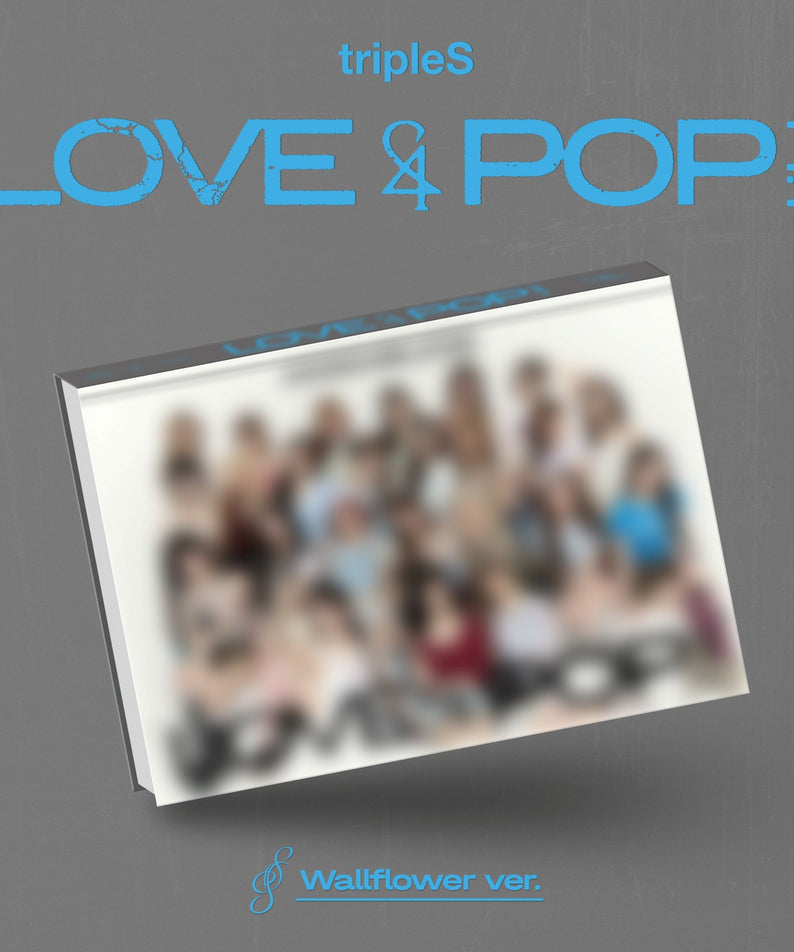 tripleS - [LOVE&POP] pt.1 (CD) (Wallflower ver.) - Album Kpop Ma Petite Corée