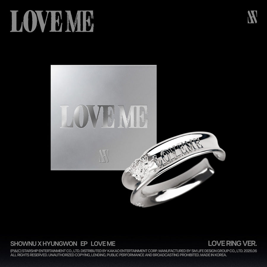 SHOWNU X HYUNGWON - EP [LOVE ME] (LOVE RING VER.) Limited - Album Kpop