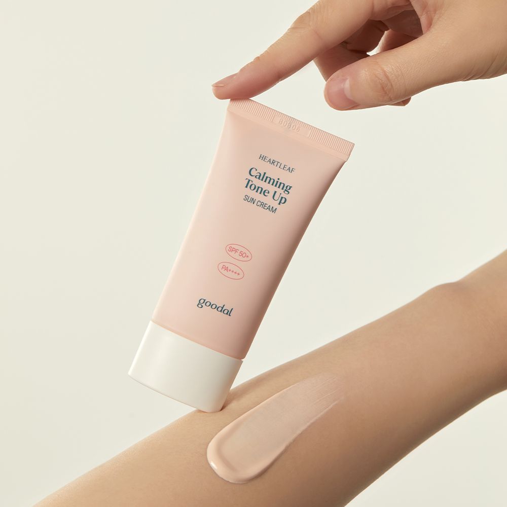 GOODAL Houttuynia Tone Up Sun Cream Duo Set