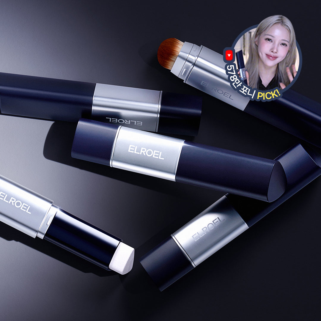 ELROEL 1-Minute Stick Foundation Navy - fond de teint stick coréen, vue 2