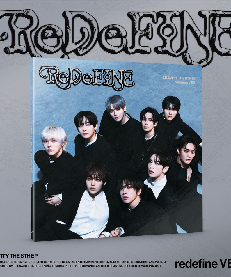 CRAVITY - CRAVITY THE 8TH EP [ReDeFINE] (redefine VER.) - Album Kpop Ma Petite Corée