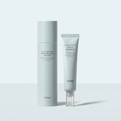 SOLEP Hair Root Aquapik Scalp Scaler & Hair Root Scalp Essence Set