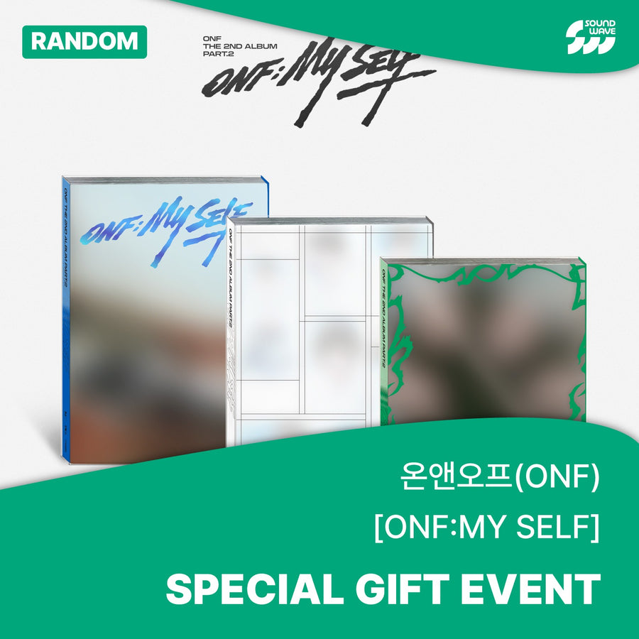 ONF - THE 2ND ALBUM PART.2 [ONF:MY SELF] (PHOTOBOOK Ver.) (Random) - Album Kpop