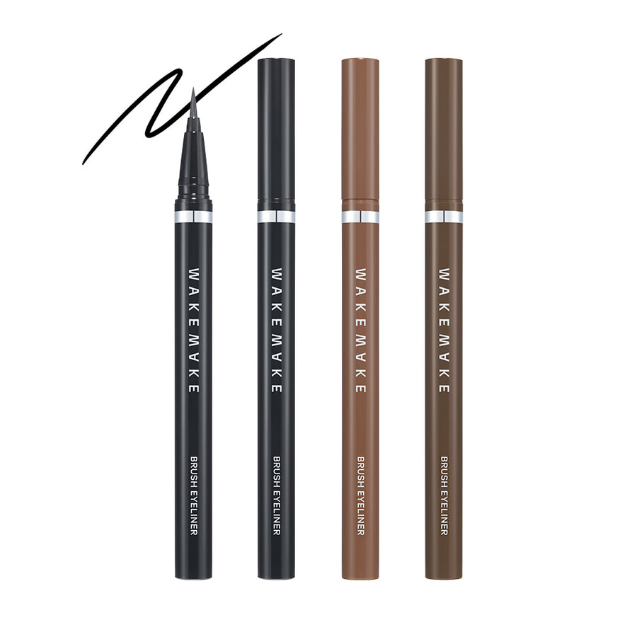 WAKEMAKE Any-Proof Brush Eyeliner (1+1 Set)