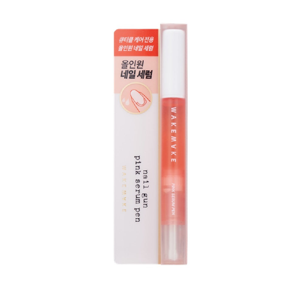 WAKEMAKE Nail Gun Pink Serum Pen - Soin pour ongles coréen