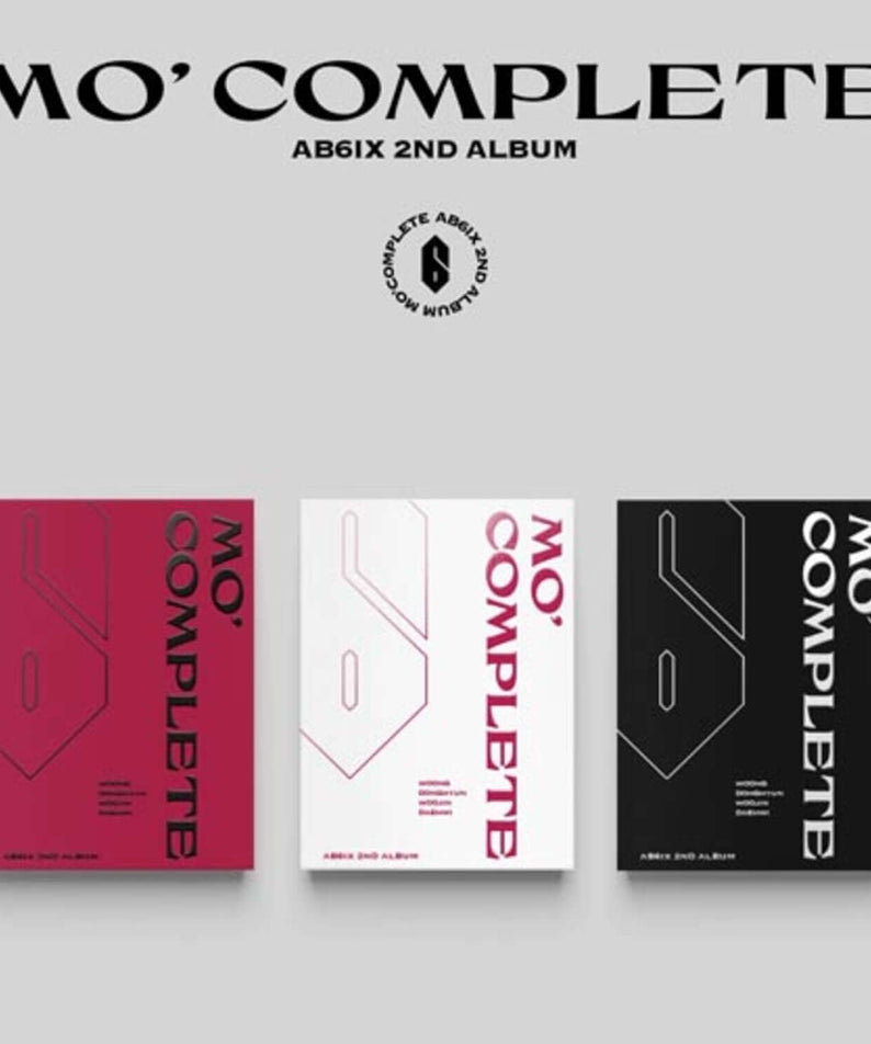 AB6IX - 2ND ALBUM [MO’ COMPLETE] (SET Ver.) - Album Kpop, pack de versions MO’ COMPLETE, visuel produit sur fond clair