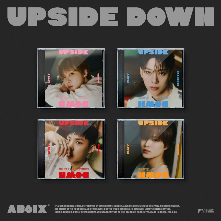 AB6IX - AB6IX 10TH EP [UPSIDE DOWN] (JEWEL VER.) (Random 1 of 4) - Album Kpop
