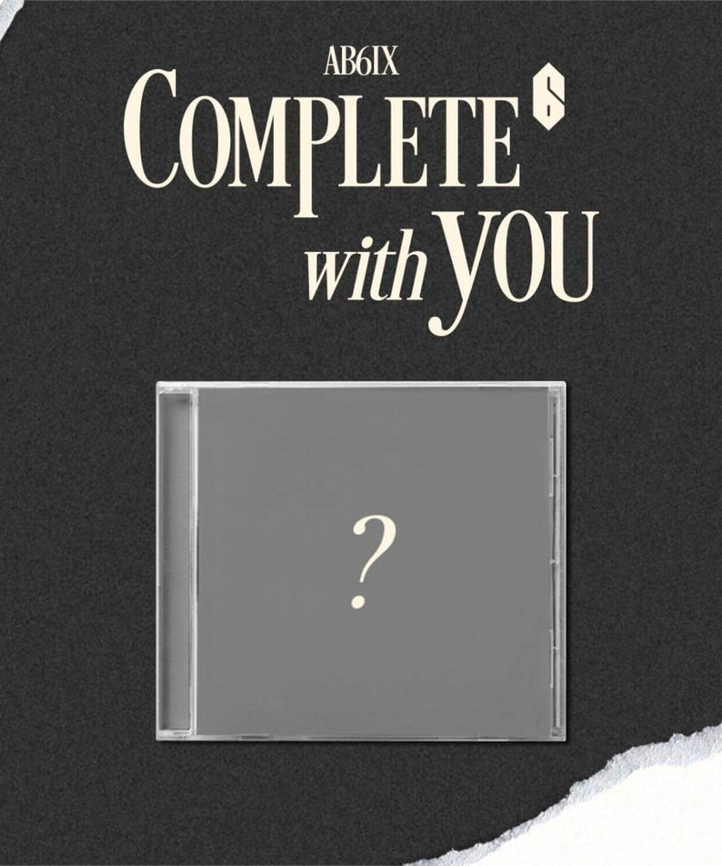 AB6IX - AB6IX SPECIAL ALBUM [COMPLETE WITH U] (WOONG, DONGHYUN, WOOJIN, DAEHWI Ver.) (Random) - album Kpop, cover CD