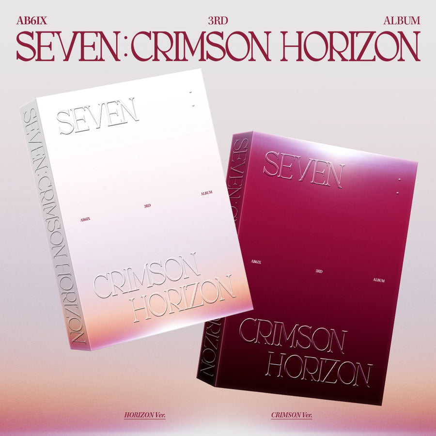 AB6IX - [SEVEN : CRIMSON HORIZON] (PHOTOBOOK VER.) (HORIZON Ver., CRIMSON Ver.) (Random 1 of 2) - Album Kpop