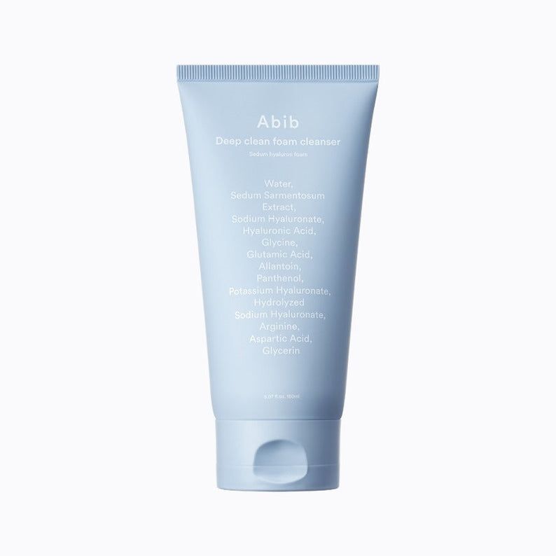 ABIB Deep Clean Foam Cleanser Sedum Hyaluron Foam 150ml disponible sur Ma petite Coree, ton Eshop 100% K-beauty en direct de Seoul