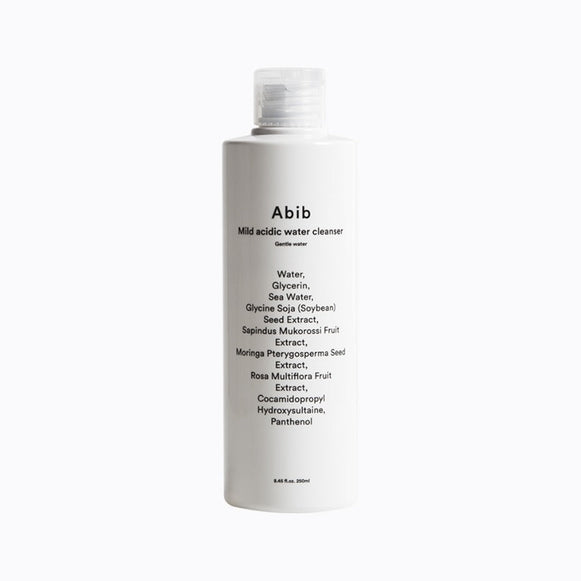 ABIB Mild Acidic Water Cleanser Gentle Water 250ml disponible sur Ma petite Coree, ton Eshop 100% K-beauty en direct de Seoul