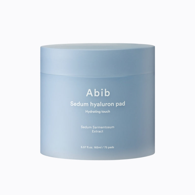 ABIB Sedum Hyaluron Pad Hydrating Touch 75p 165ml disponible sur Ma petite Coree, ton Eshop 100% K-beauty en direct de Seoul