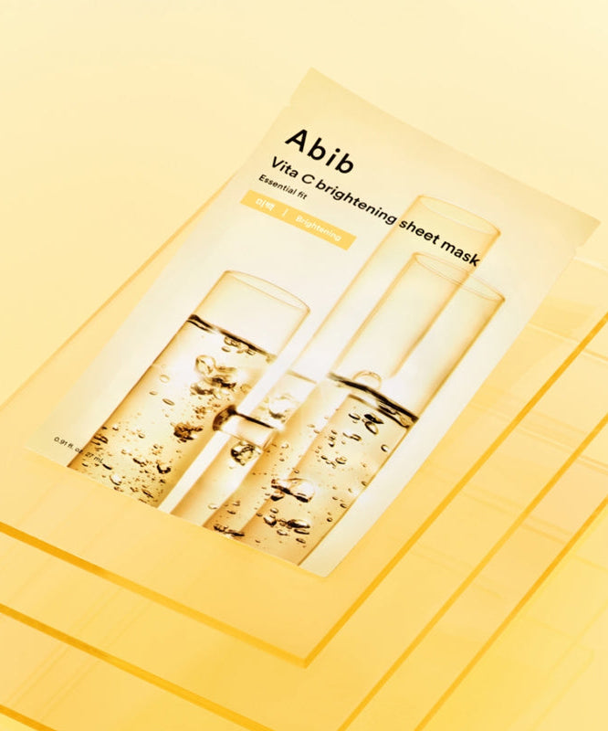 ABIB ABIB Madecassoside Soothing Sheet Essential Fit, masque apaisant en feuille, soin essentiel pour la peau sensible.