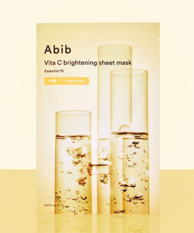 ABIB ABIB Madecassoside Soothing Sheet Essential Fit, masque apaisant pour le visage avec madecassoside, soin hydratant et réparateur.