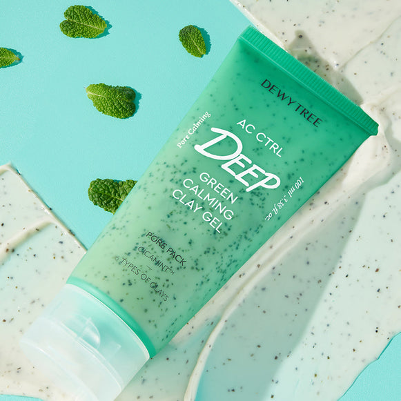 DEWYTREE AC CTRL Deep Green Calming Clay Gel 100ml disponible sur Ma petite Coree, ton Eshop 100% K-beauty en direct de Seoul