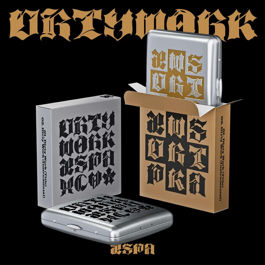 AESPA - [Dirty Work] (Dirty Case Ver.) (Set of 2) - Album Kpop