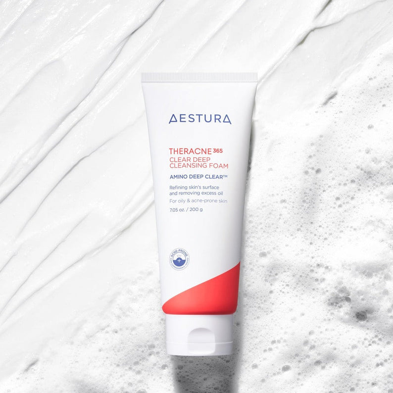 AESTURA Theracne 365 Clear Deep Cleansing Foam 200ml disponible sur Ma petite Coree, ton Eshop 100% K-beauty en direct de Seoul