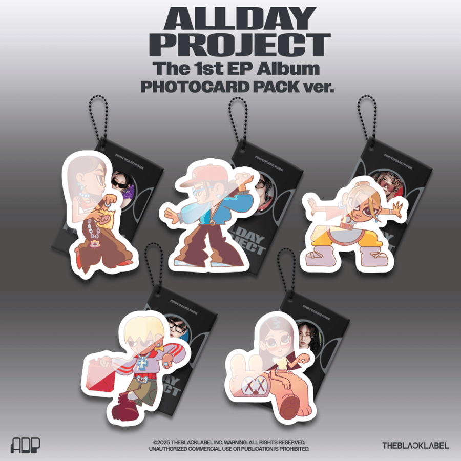 ALLDAY PROJECT - The 1st EP Album [ALLDAY PROJECT](PHOTOCARD PACK ver.)(Random 1 of 5) - Album Kpop