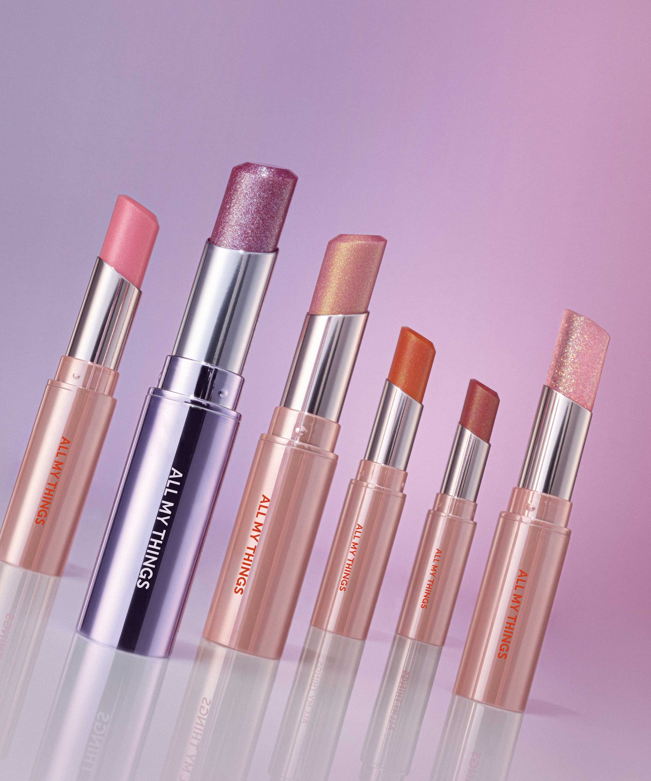 Gamme de couleurs ALL MY THING I'm Your Lip Tint, rouges à lèvres élégants pour un look vibrant.