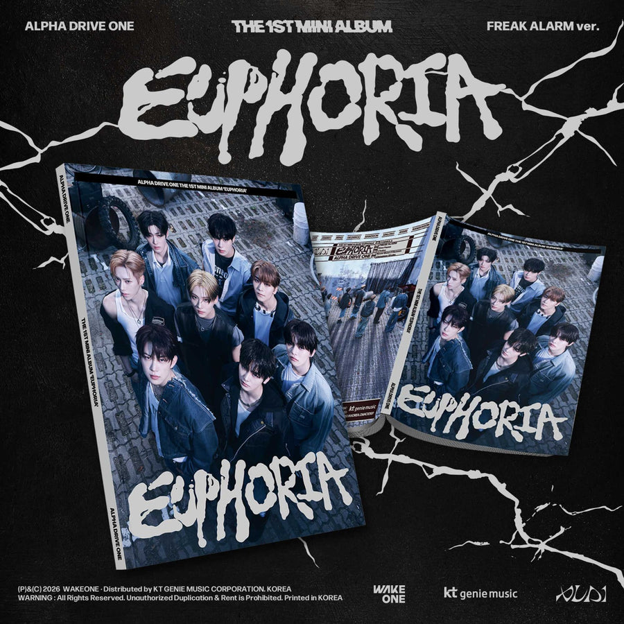 ALPHA DRIVE ONE - THE 1ST MINI ALBUM [EUPHORIA] (FREAK ALARM ver.) - Album Kpop