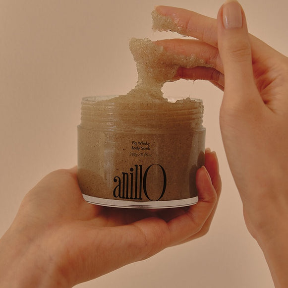 ANILLO Fig Whisky Body Scrub 240g disponible sur Ma petite Coree, ton Eshop 100% K-beauty en direct de Seoul