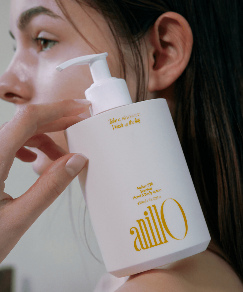 ANILLO Amber528 Scented Hand & Body Lotion 450ml