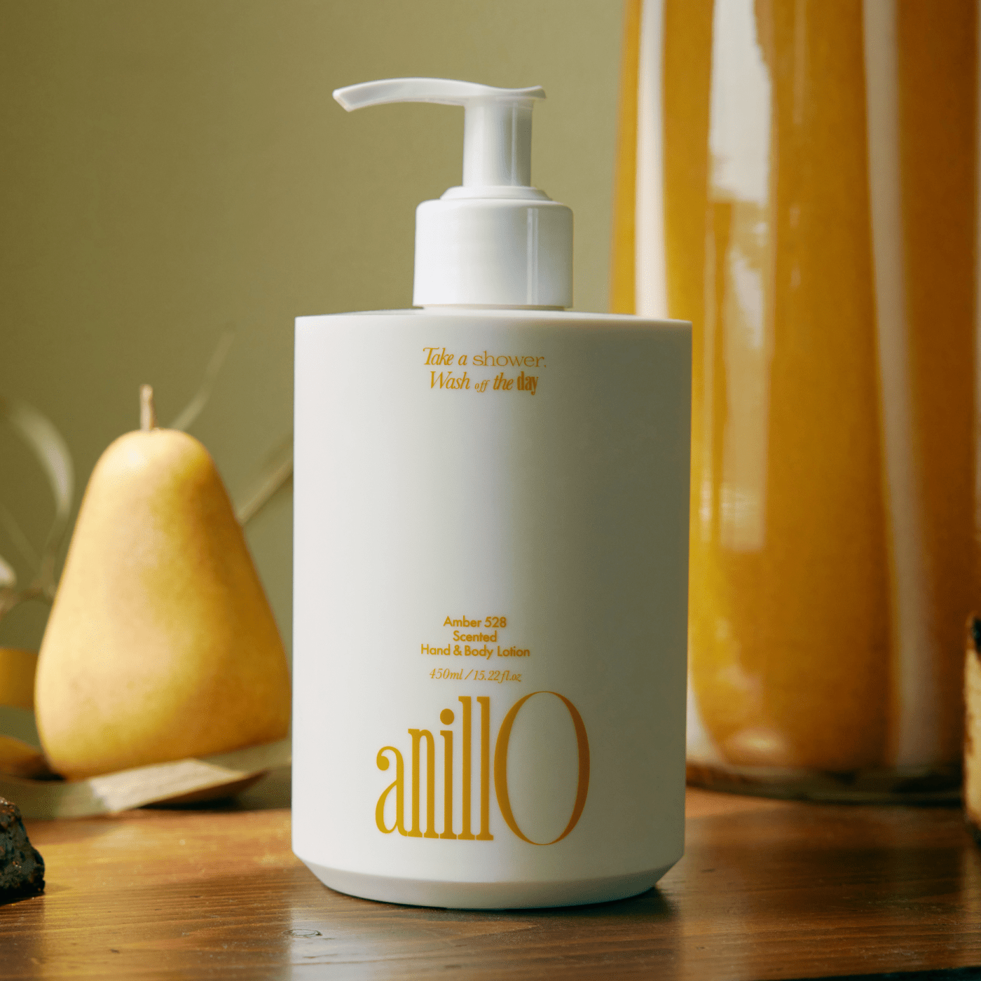 ANILLO Amber528 Scented Hand & Body Lotion 450ml