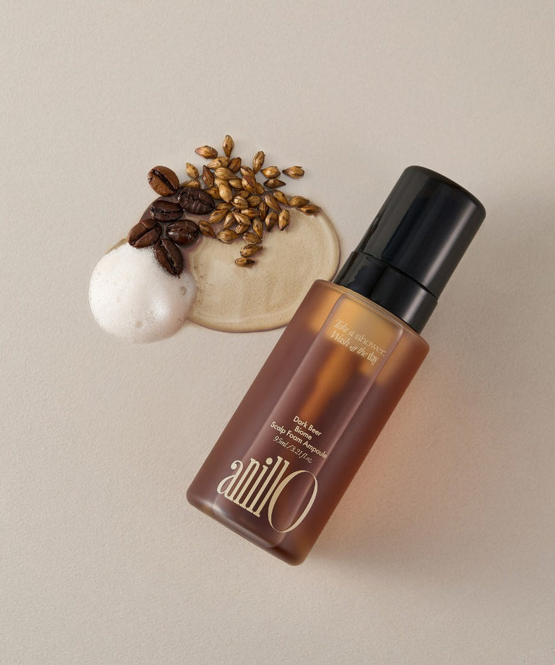 ANILLO Dark Beer Biome Scalp Foam Ampoule 95ml