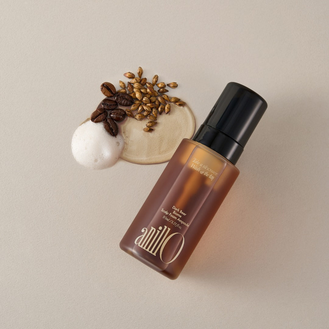 ANILLO Dark Beer Biome Scalp Foam Ampoule 95ml