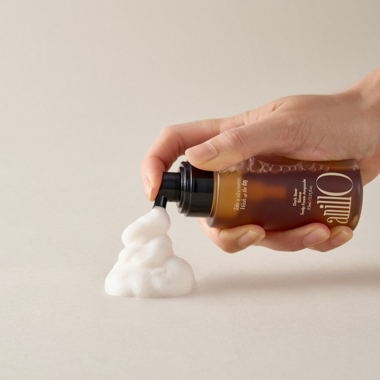 ANILLO Dark Beer Biome Scalp Foam Ampoule 95ml