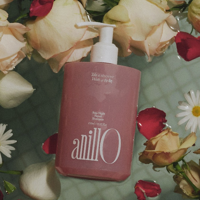 ANILLO Rosy Night Repair Shampoo 450ml