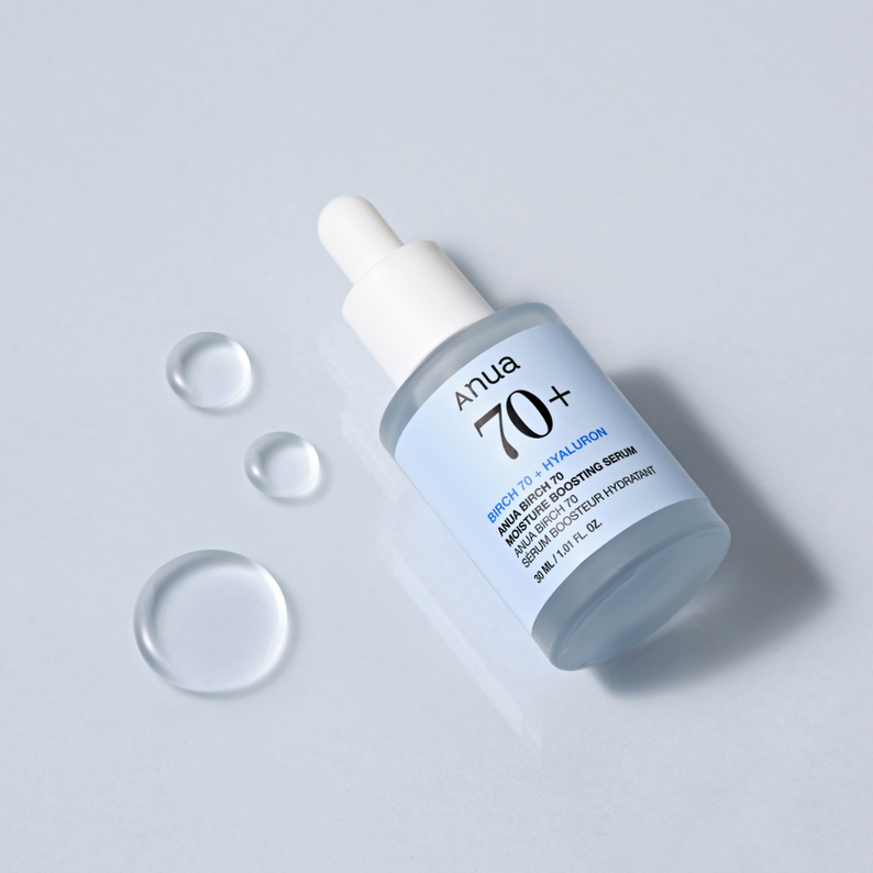 ANUA Birch 70 + Hyaluron Moisture Boosting Serum 30ml disponible sur Ma petite Coree, ton Eshop 100% K-beauty en direct de Seoul