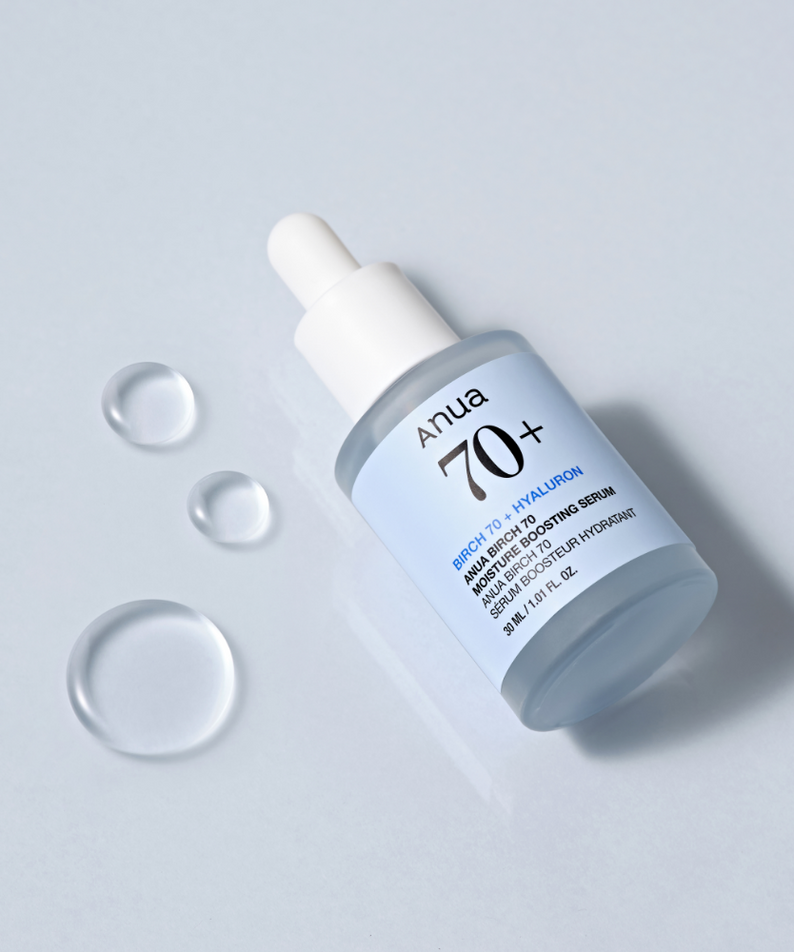 ANUA Birch 70 + Hyaluron Moisture Boosting Serum 30ml disponible sur Ma petite Coree, ton Eshop 100% K-beauty en direct de Seoul