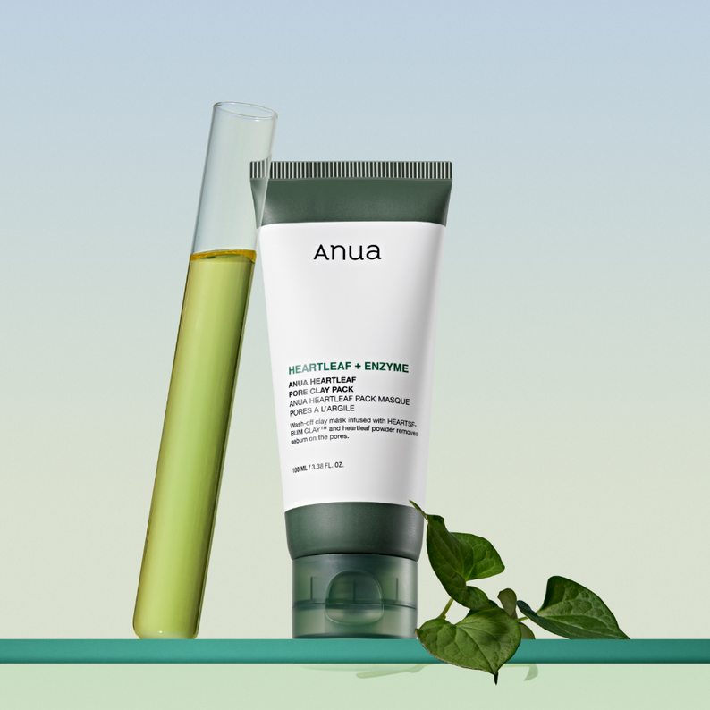 ANUA Heartleaf + Enzyme Pore Clay Pack 100ml disponible sur Ma petite Coree, ton Eshop 100% K-beauty en direct de Seoul