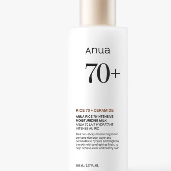 ANUA Rice 70 + Ceramide Intensive Moisturizing Milk 150ml