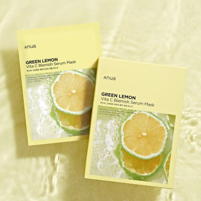 ANUA Green Lemon Vita C Blemish Mask