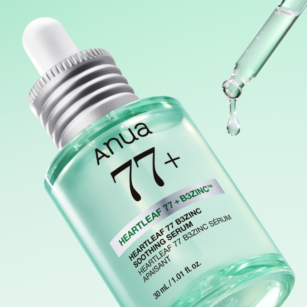ANUA Heartleaf 77 B3ZINC Soothing Serum 30ml