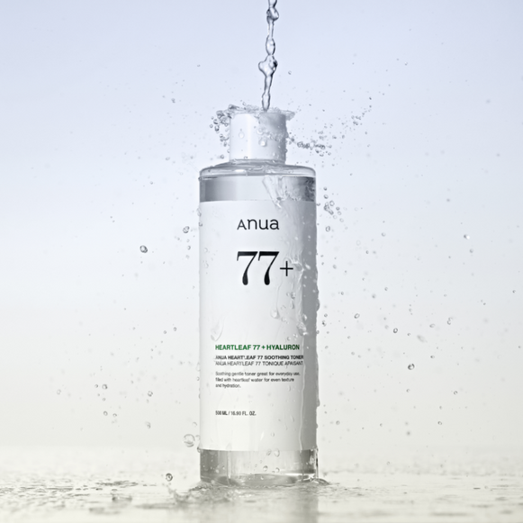 ANUA Heartleaf 77 + Hyaluron Soothing Toner 77%