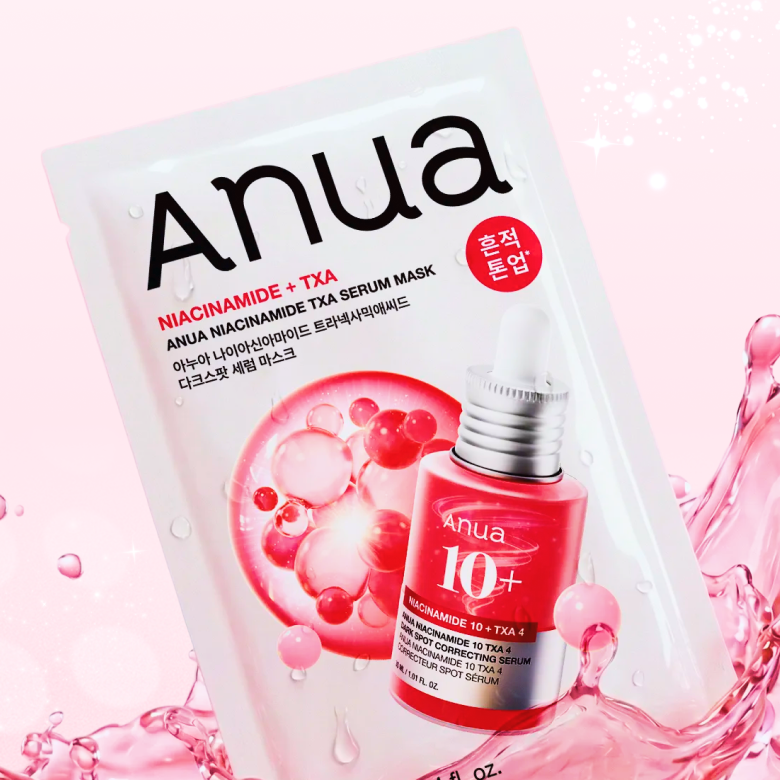 ANUA Niacinamide TXA Dark Spot Serum Mask 1 sheets