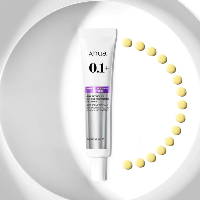 ANUA Retinol 0.1 Caffeine Revitalizing Eye Cream 30ml