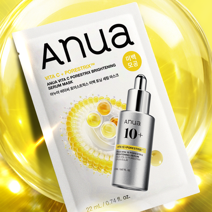 ANUA Vita C Forestrix Whitening Toning Serum Mask 1 sheets