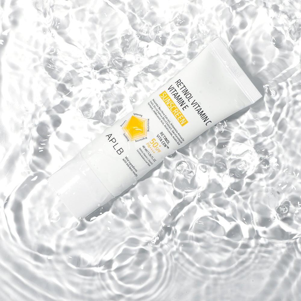 APLB Retinol Vitamin C Vitamin E Sunscreen SPF50+ PA++++ 40ml